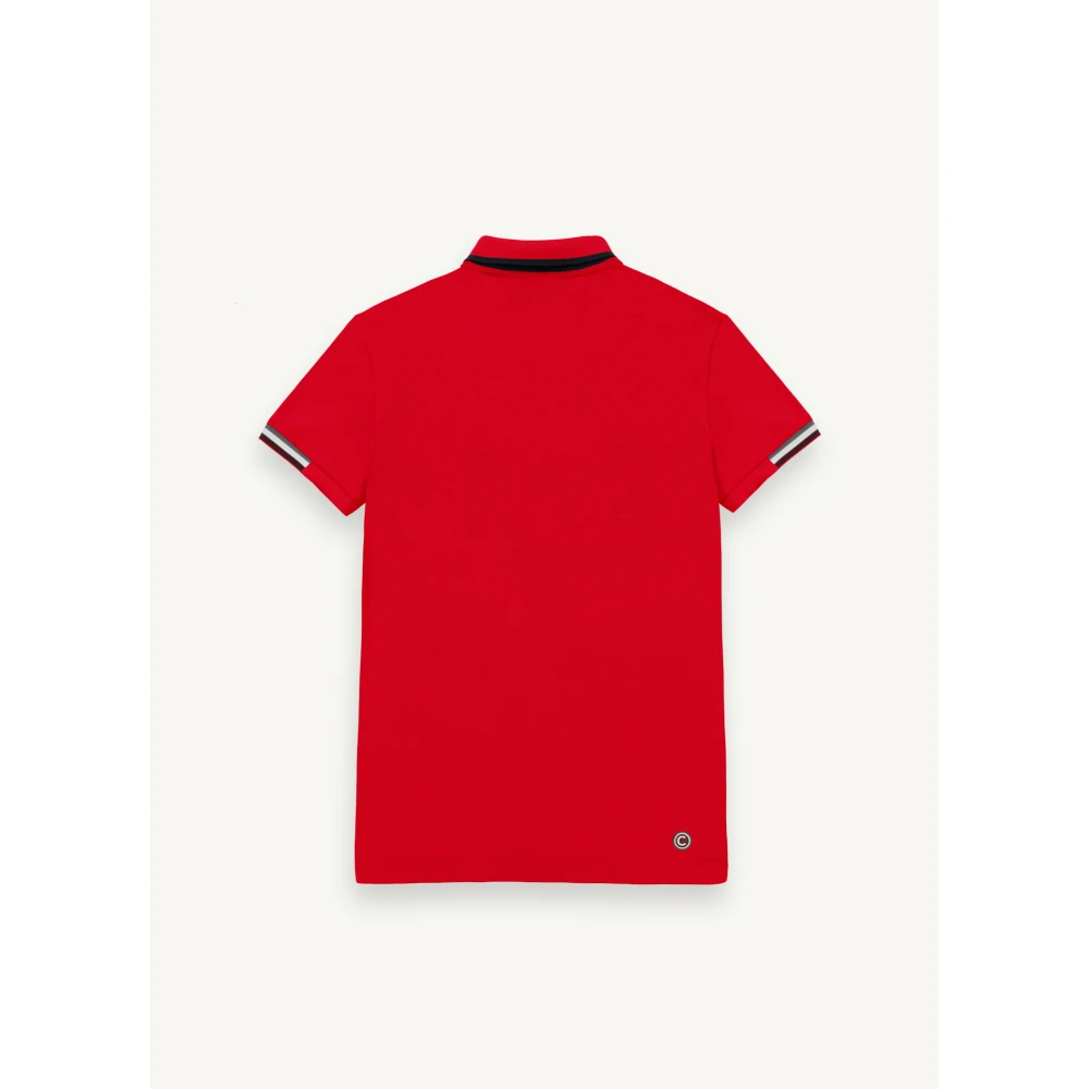 Colmar Rode Polo Shirt Urban Stijl Red Heren