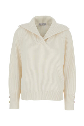 pull-blanc-col-en-v