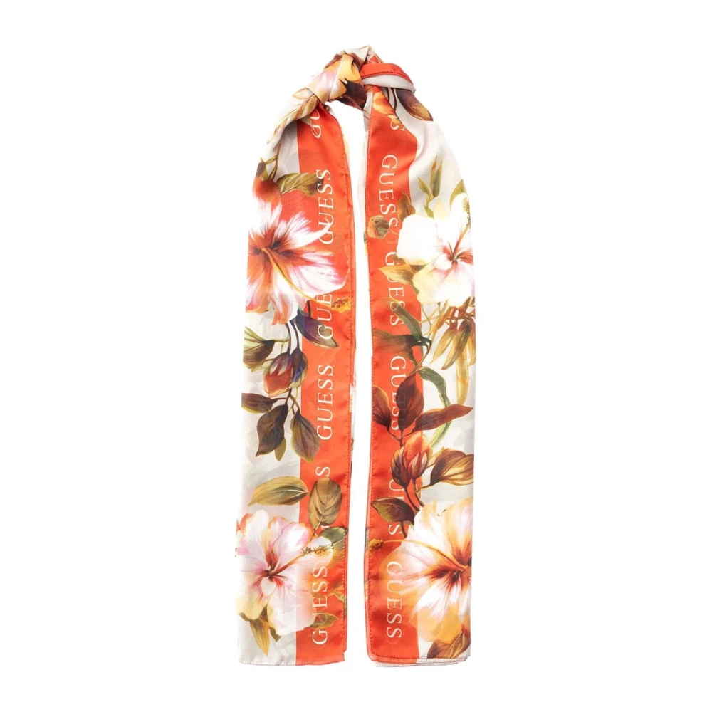 Guess Women's Multicolor Scarves, One Size, Sciarpa Fantasia Logo
