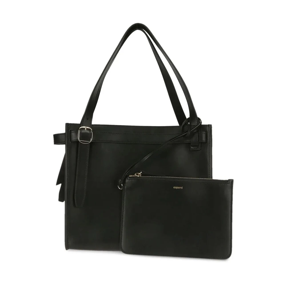 Coperni Zwarte Belt Cabas Tas Black Dames