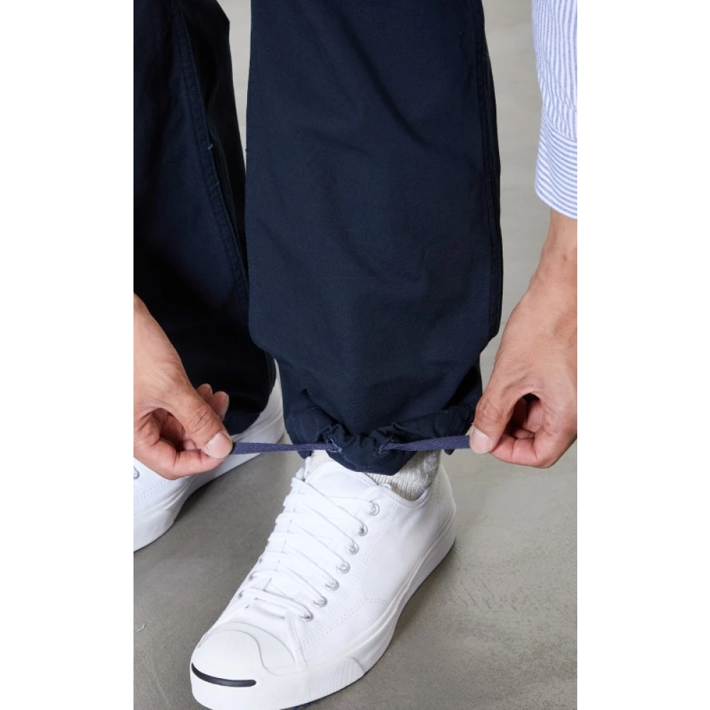Engineered Garments Wijde Cargo Broek Blue Heren
