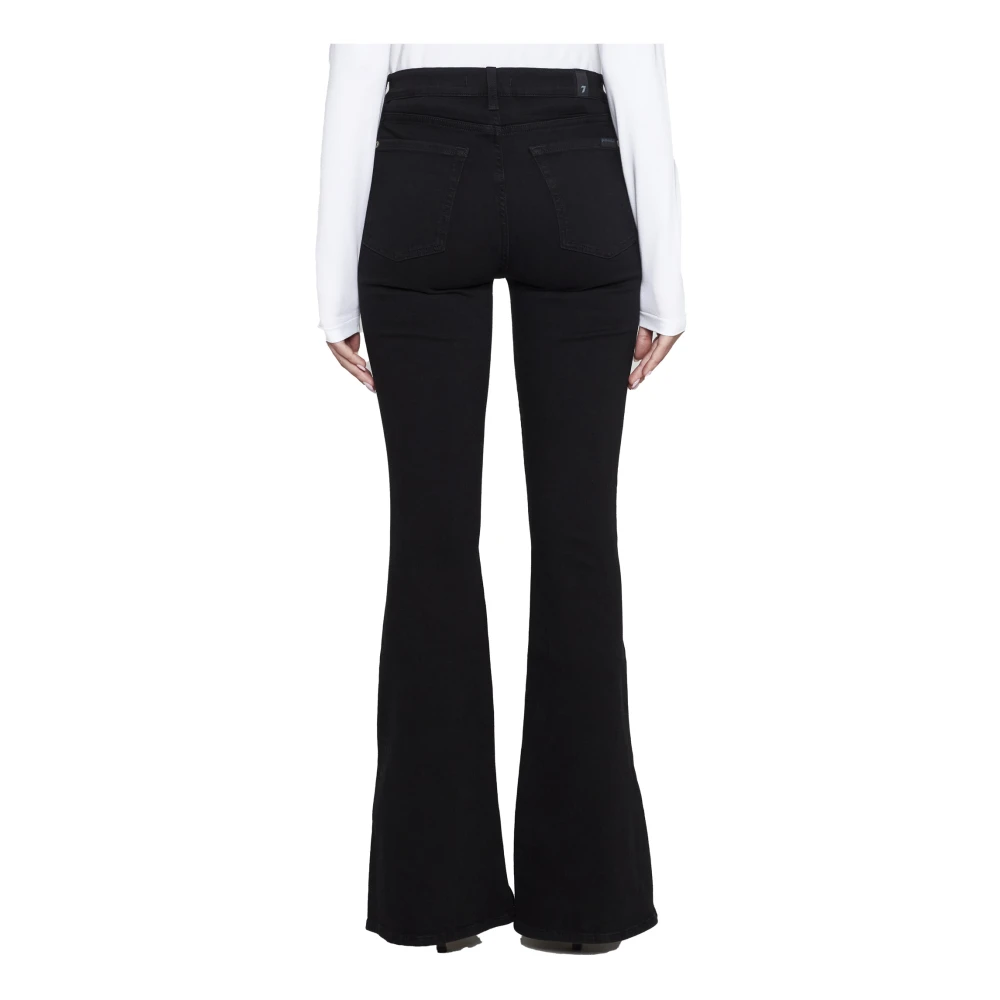 7 For All Mankind Zwarte Jeans Black Dames