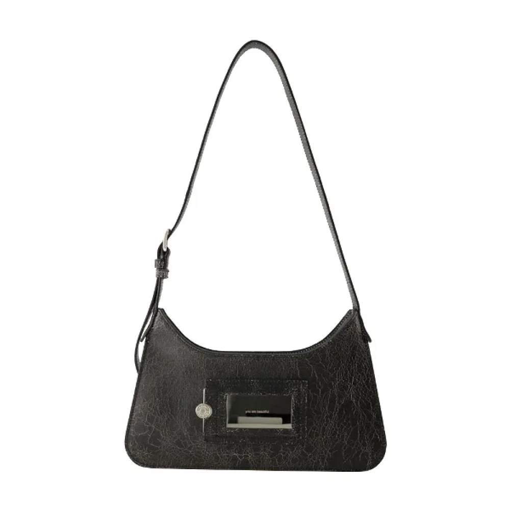 Acne Studios Leather shoulder-bags Black Dames
