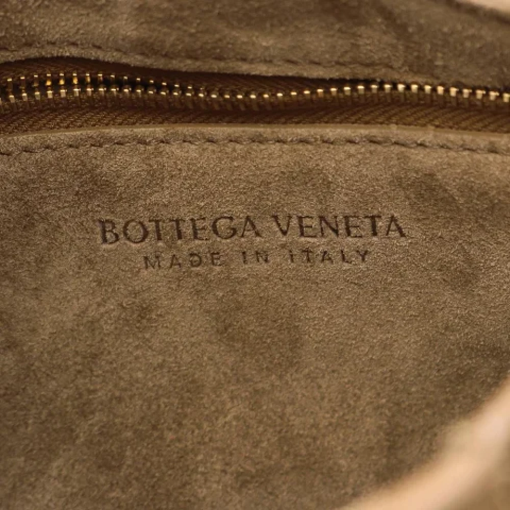 Bottega Veneta Vintage Pre-owned Fabric shoulder-bags Brown Dames