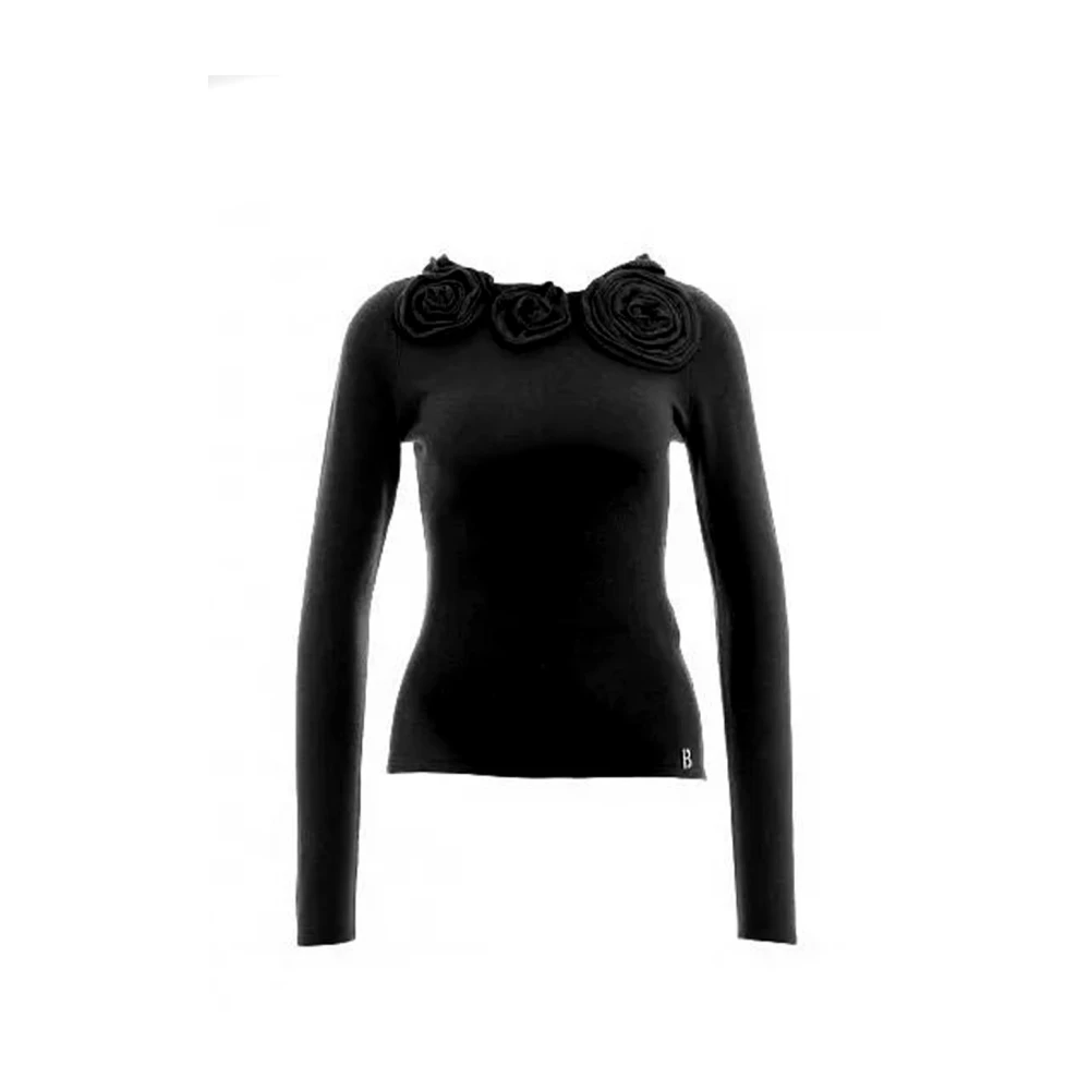 Blugirl Zwarte Sweaters voor Vrouwen Black Dames