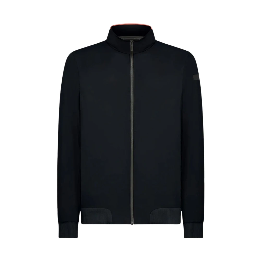 Rrd Men's Black Zip-Throughs, L, Surflex Soft Touch Full-Zip Fleece