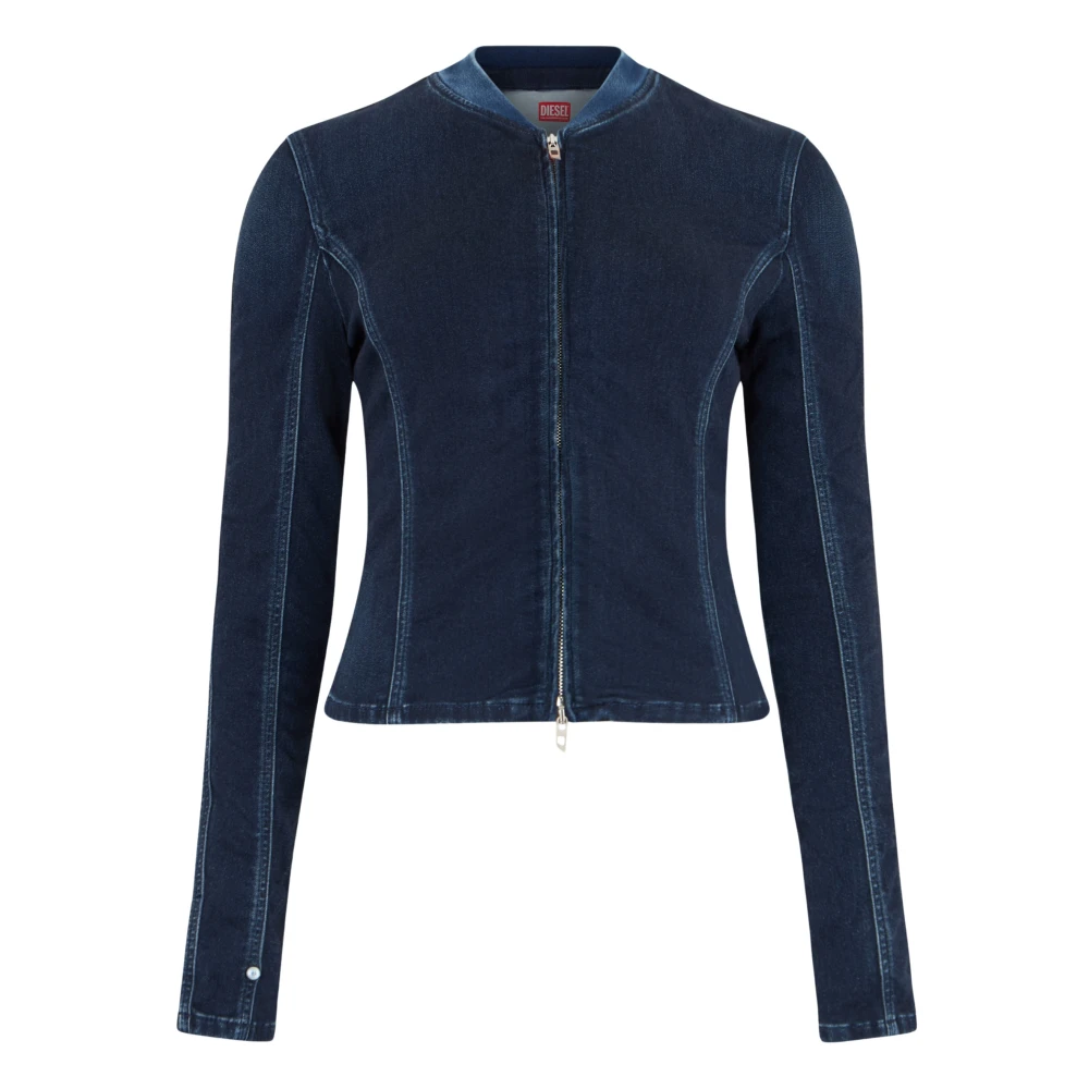 Diesel De-Gary-D Jogg Jacket - Female - Denim Jackets - Blue - Xs - Jackets