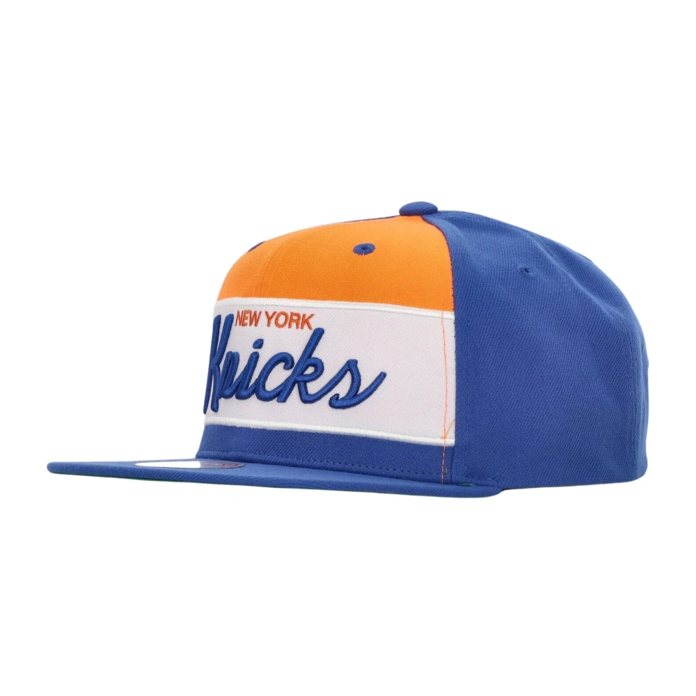 Mitchell & Ness NBA Retro Snapback Pet New York Knicks Blue Heren
