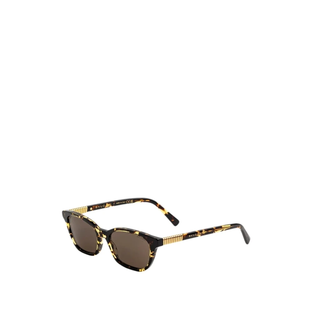 Bvlgari Brown Tubogas Sunglasses - Female - Sunglasses - 52 Mm - Accessories