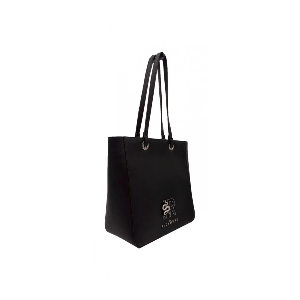 John Richmond Stijlvolle Schoudertas met Zachte Handvatten Black Dames