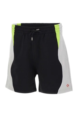 Colour-Block Logo Shorts