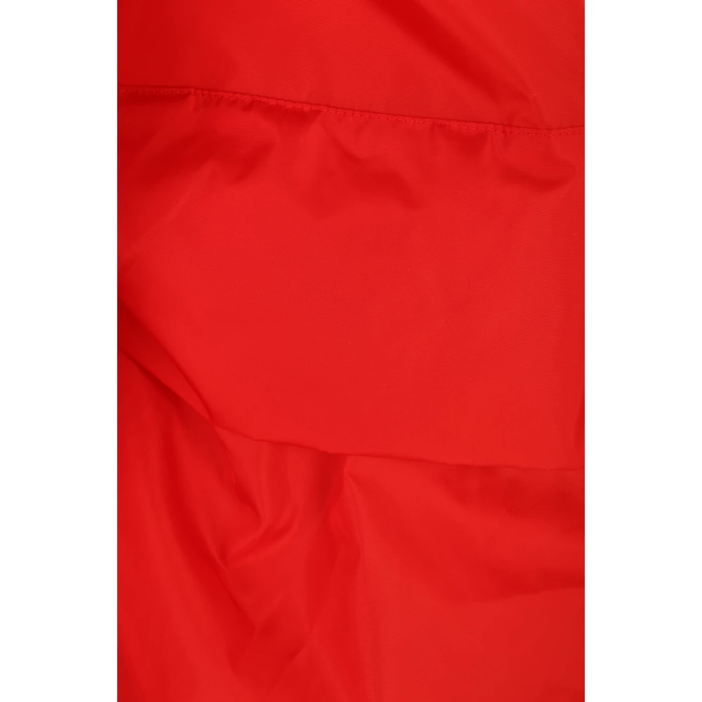 Simone Rocha Rode Windbreaker Jas Elastische Zoom Red Dames