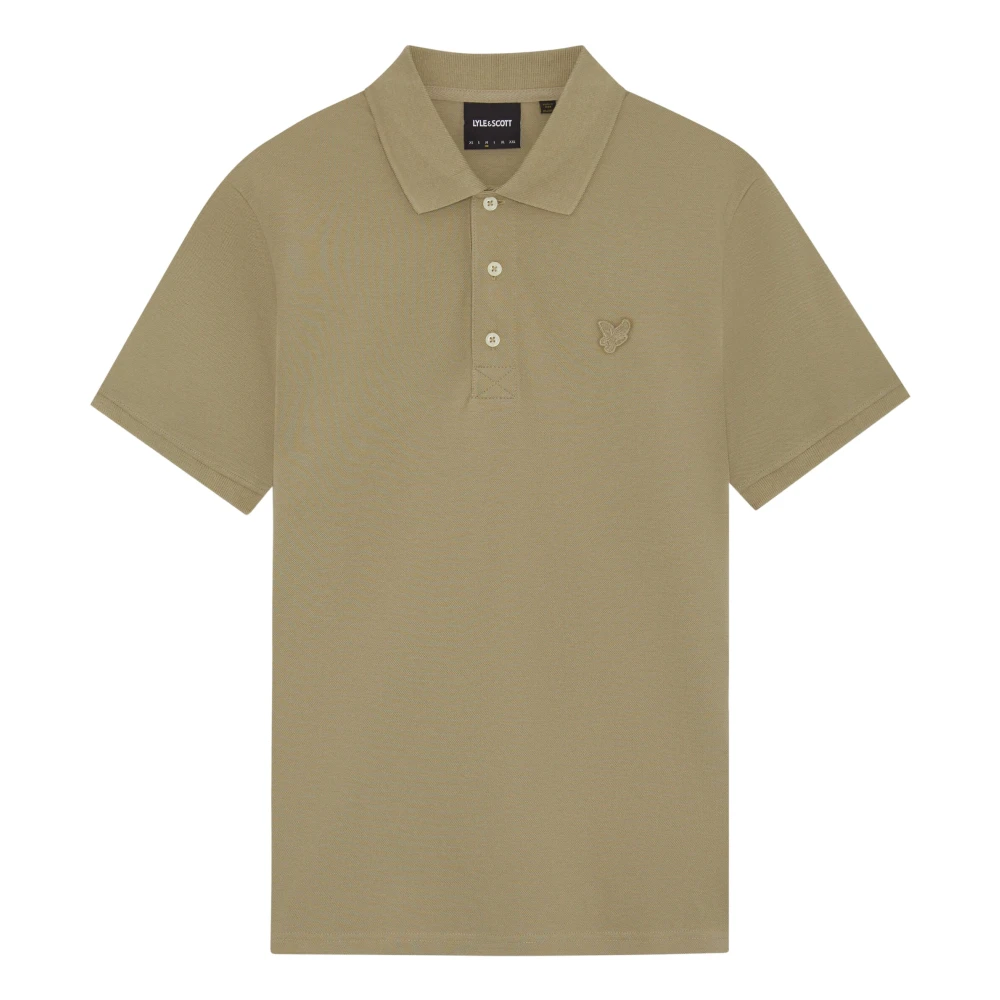 Lyle & Scott Men's Green Polo Shirts, Xl, Superfine Cotton Polo Shirt
