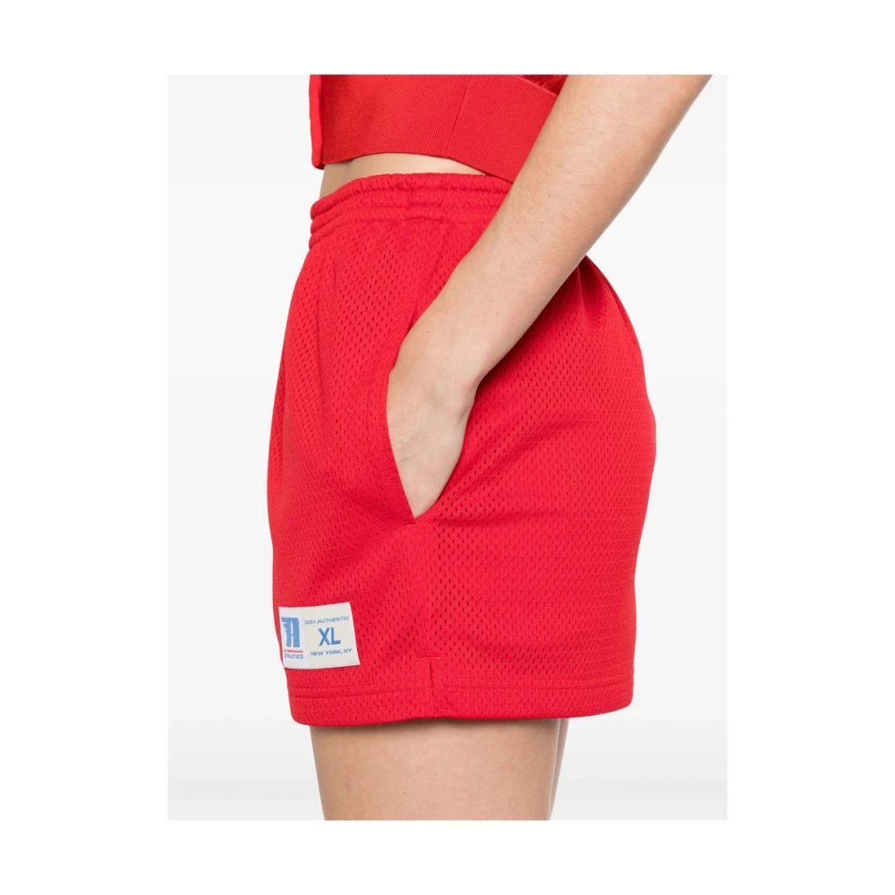 alexander wang Rode Elastische Taille Rok Red Dames