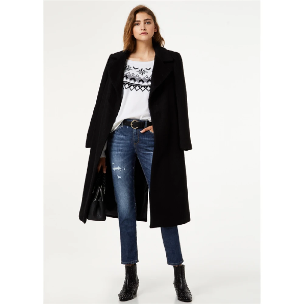 Liu Jo Gescheurde Boyfriend Jeans Blue Dames
