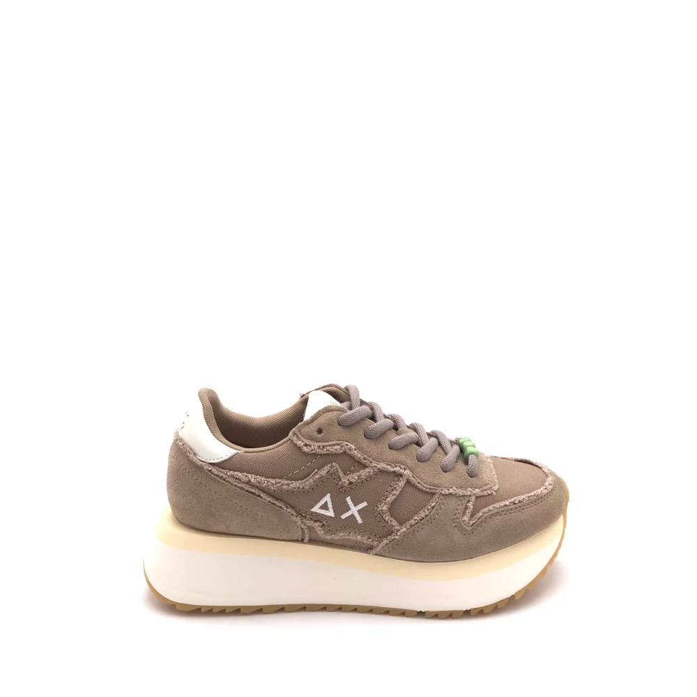 Sun68 Big Stargirl Sneaker Dames Schoenen Beige