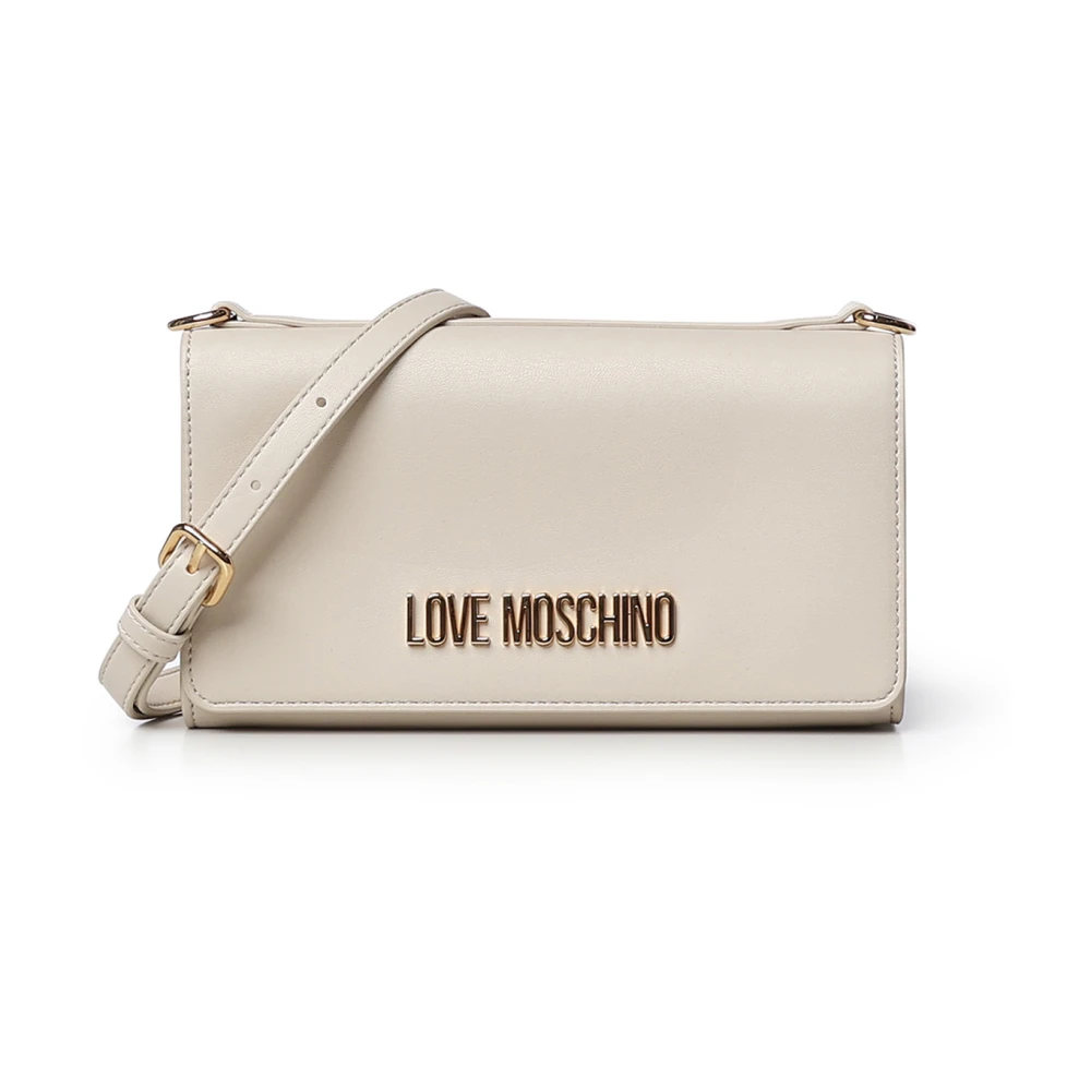 Love Moschino Vrouw Beige Tassen Dames, One Size, Borsa