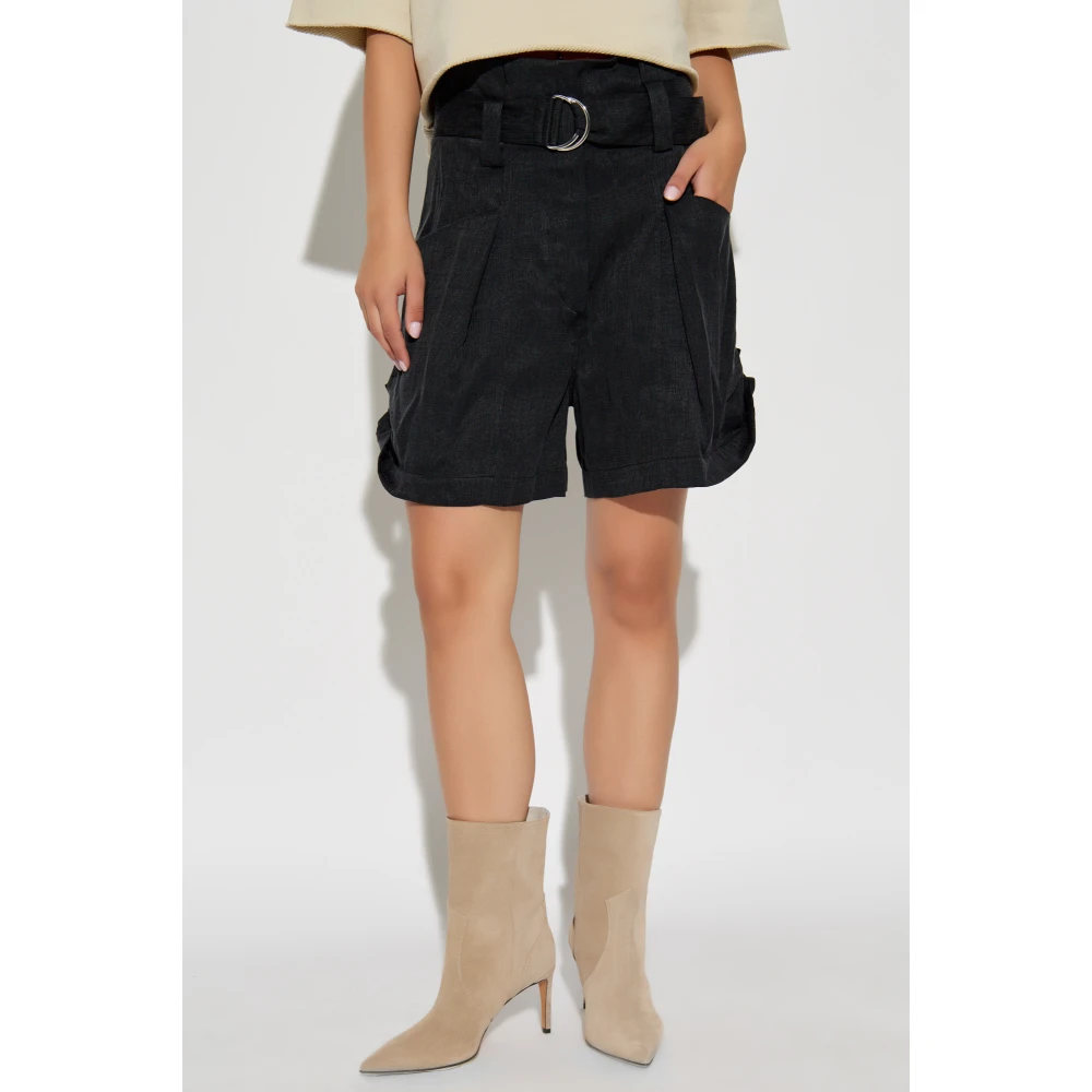 IRO Shorts 'Sorda' Black Dames