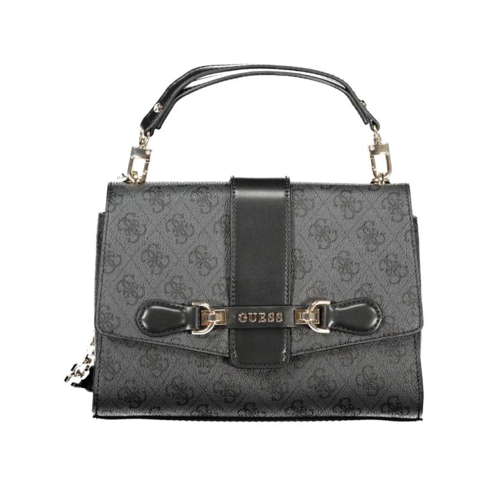 Guess Zwarte Polyethyleen Handtas Black Dames