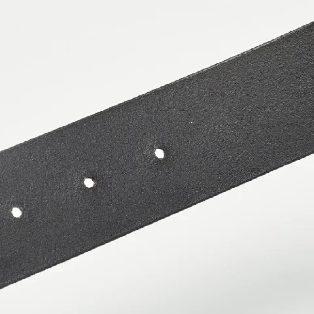 Gucci Vintage Pre-owned Leather belts Black Dames