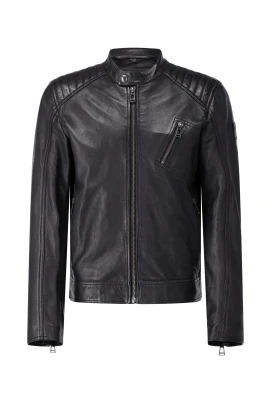 Nappa Läder Bikerjacka