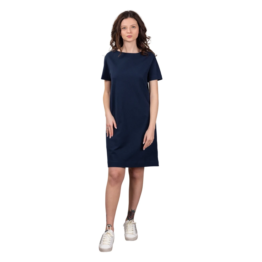 Circolo 1901 Women's Blue Short Dresses, M, Winter Scarf