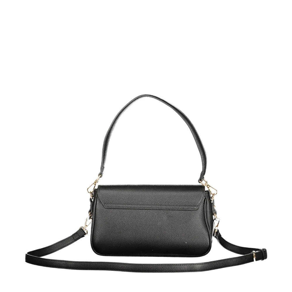 Valentino by Mario Valentino Zwarte schoudertas met afneembare bandjes Black Dames