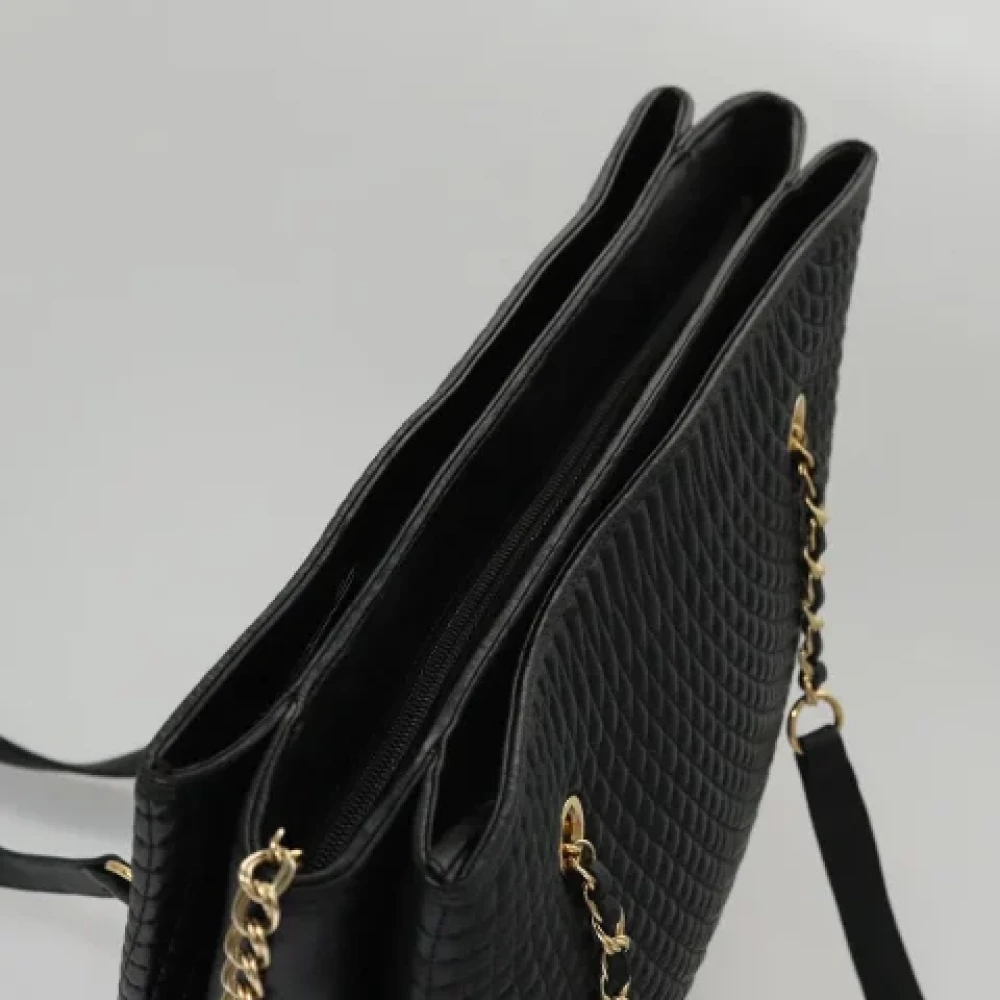Bally Pre-owned Leather handbags Black Dames