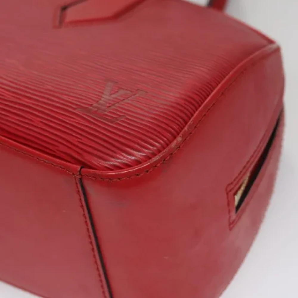 Louis Vuitton Vintage Pre-owned Leather louis-vuitton-bags Red Dames
