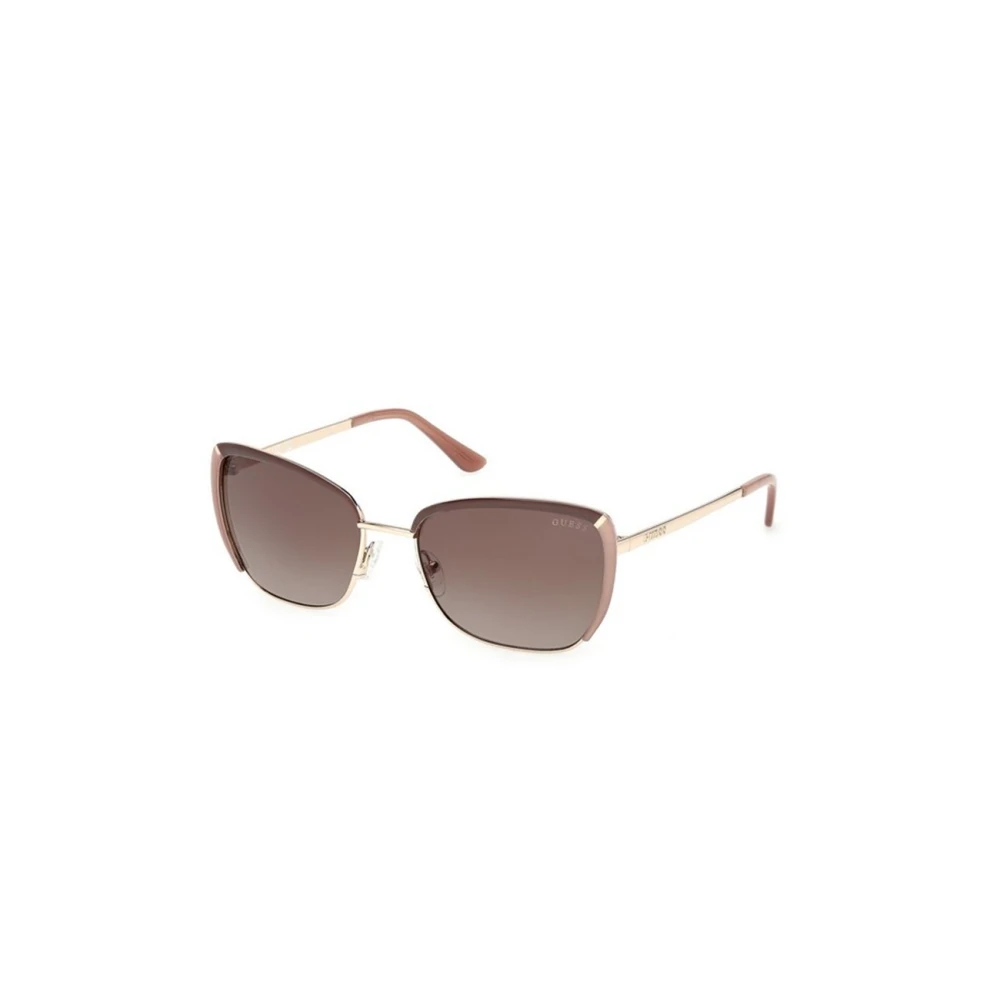 Guess Beige Sunglasses, Female, 57 Mm, Cat-Eye Sunglasses