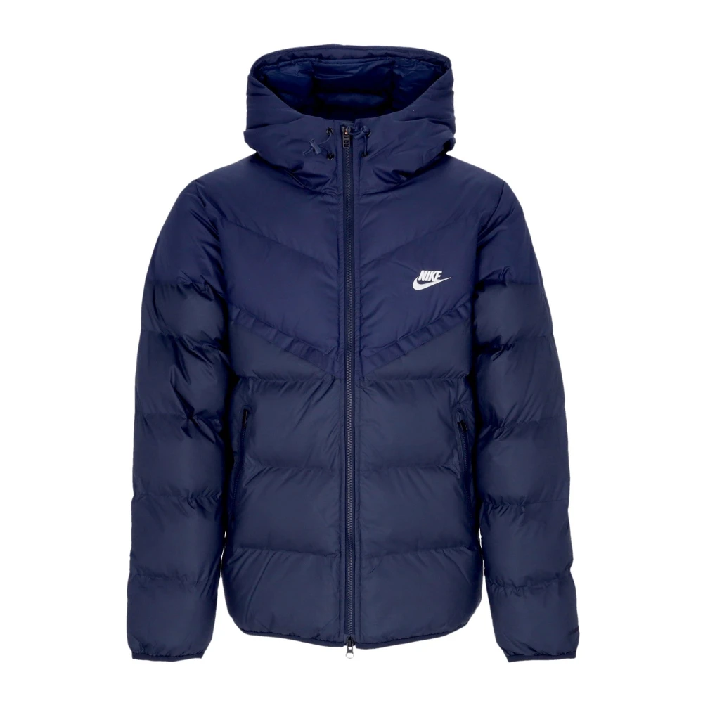 Nike Primaloft Windrunner Huva Jacka Midnatt Marinblå Blue, Herr