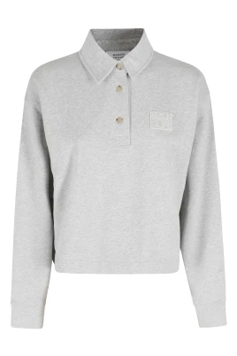 Stamp Polo Sweatshirt