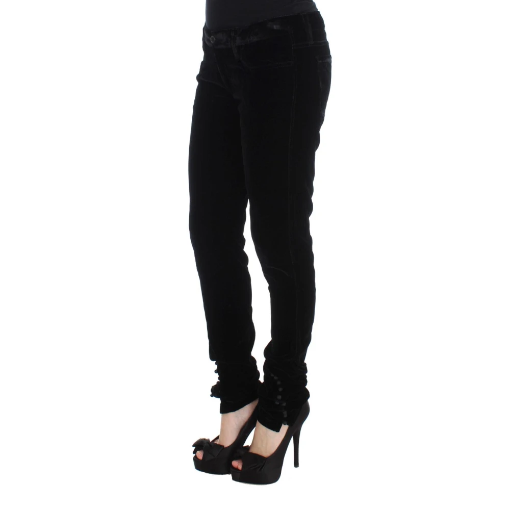 Ermanno Scervino Slim-fit Trousers Black Dames