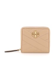 Puderrosa Leder Brieftasche
