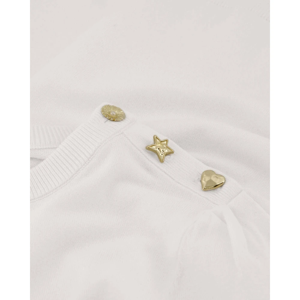Fabienne Chapot Korte Mouw Pullover Molly White Dames