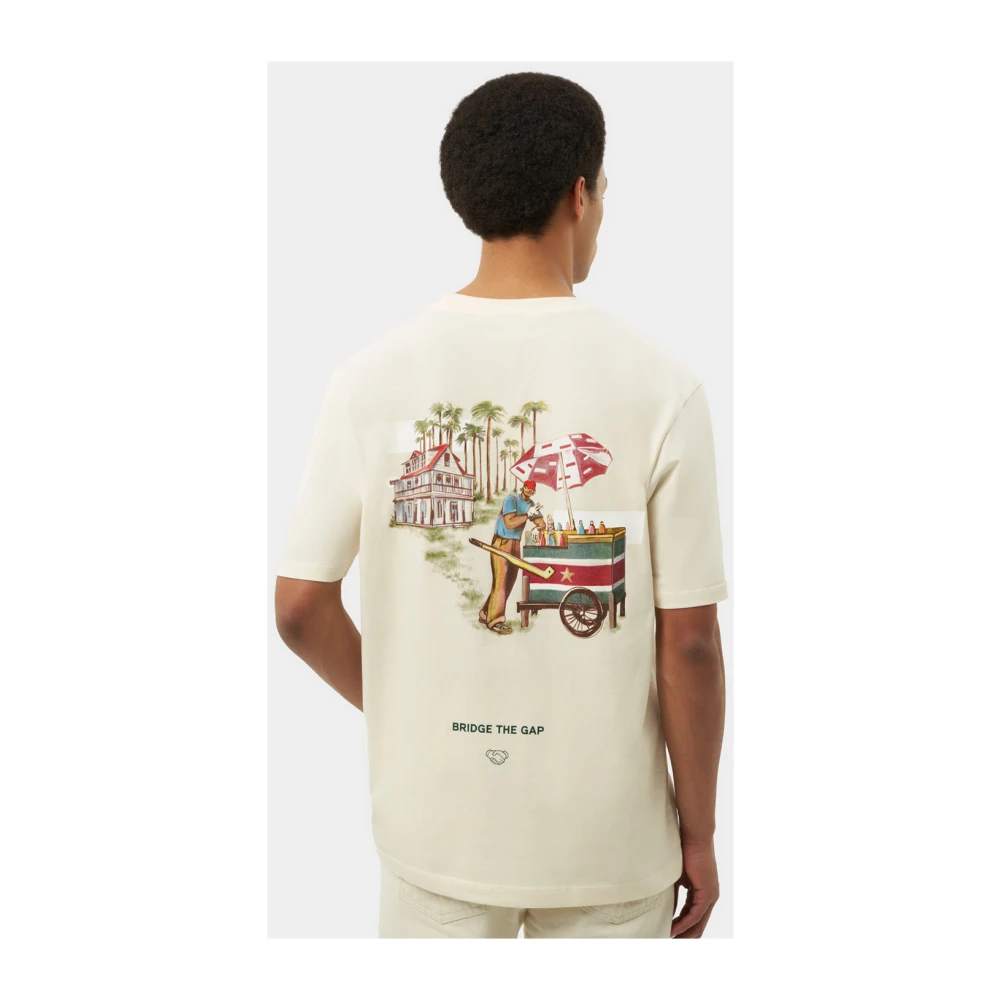 Filling Pieces T-shirt Ice Vendor Antique White Heren