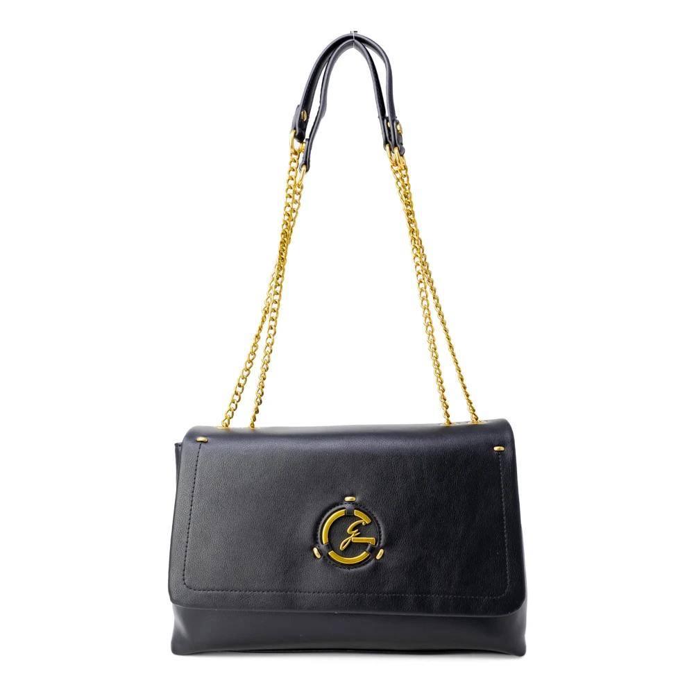 Gattinoni Dames PVC Tas Herfst Winter Collectie Black Dames