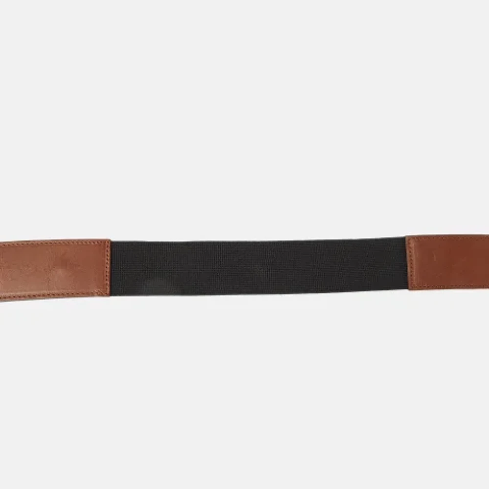 Chloé Pre-owned Leather belts Brown Dames
