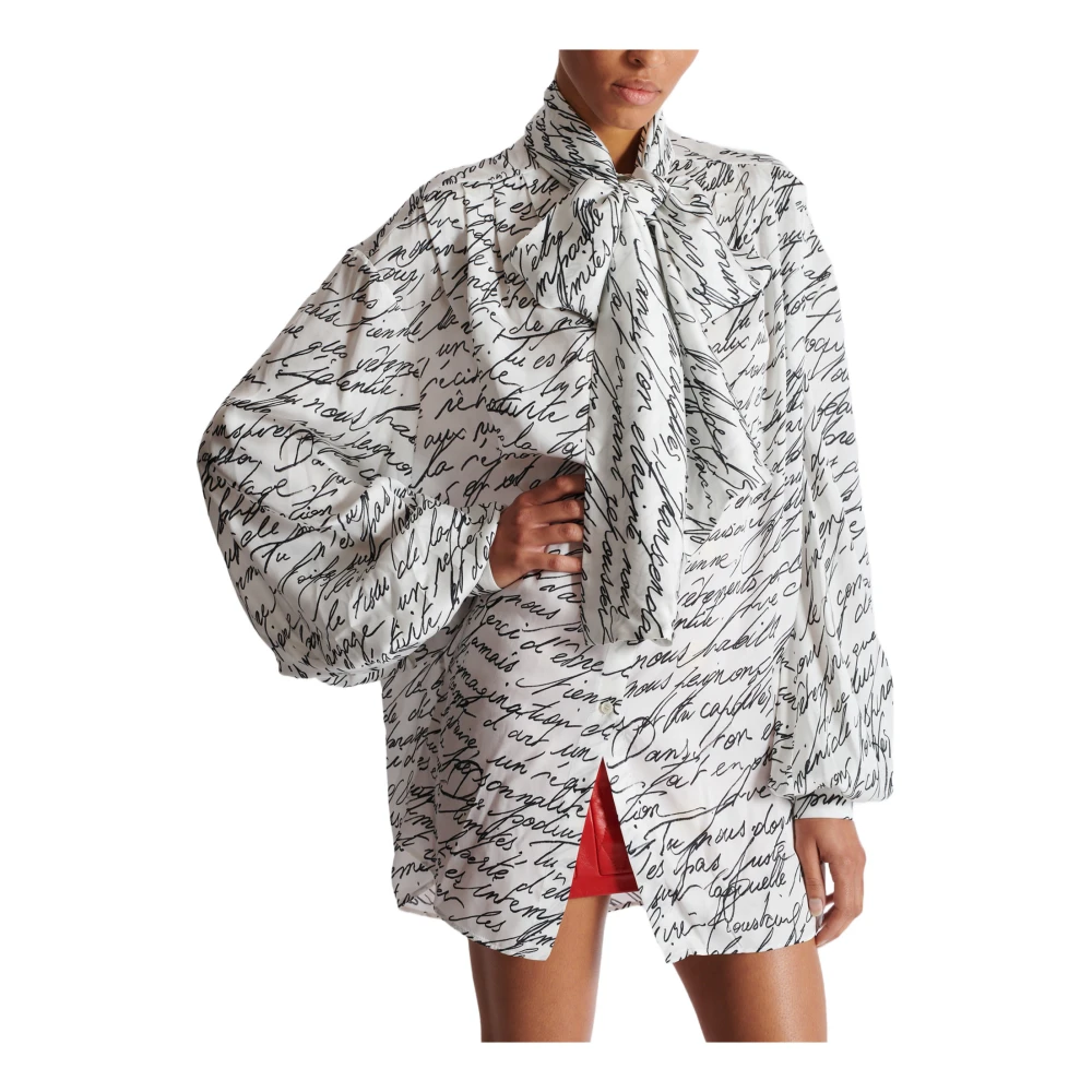 Balmain -boog shirt met White Dames