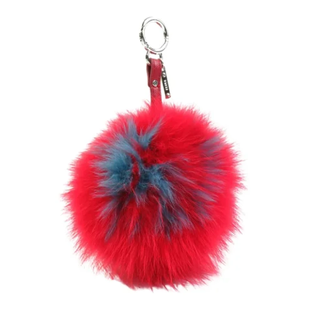 Fendi Vintage Pre-owned Fur key-holders Red Dames