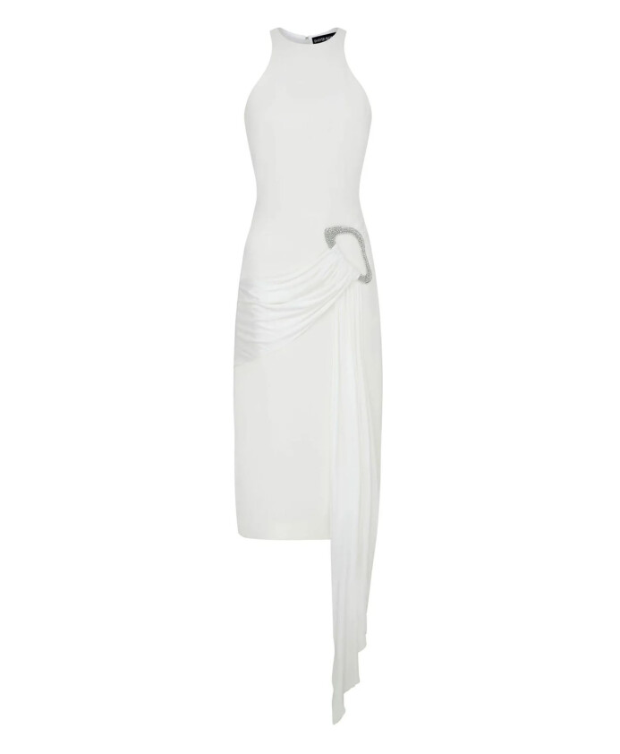 robe-midi-avec-boucle-en-cristal-et-detail-drape