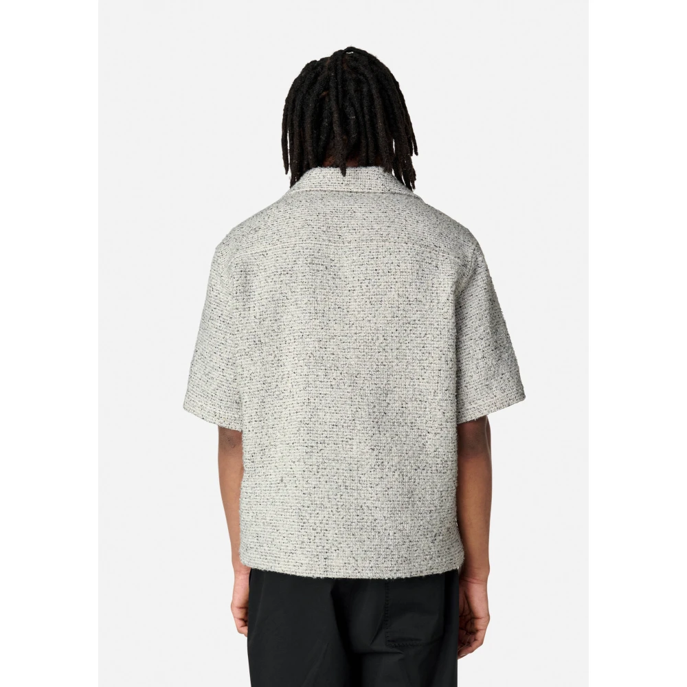 Axel Arigato Gil Boucle Shirt White Heren