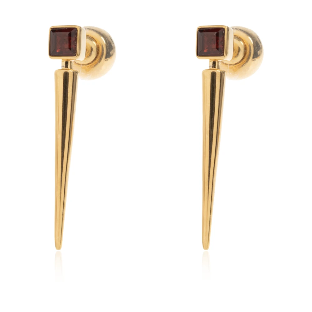 Jil Sander Vrouw Geel Accessoires Dames, One Size, Earrings