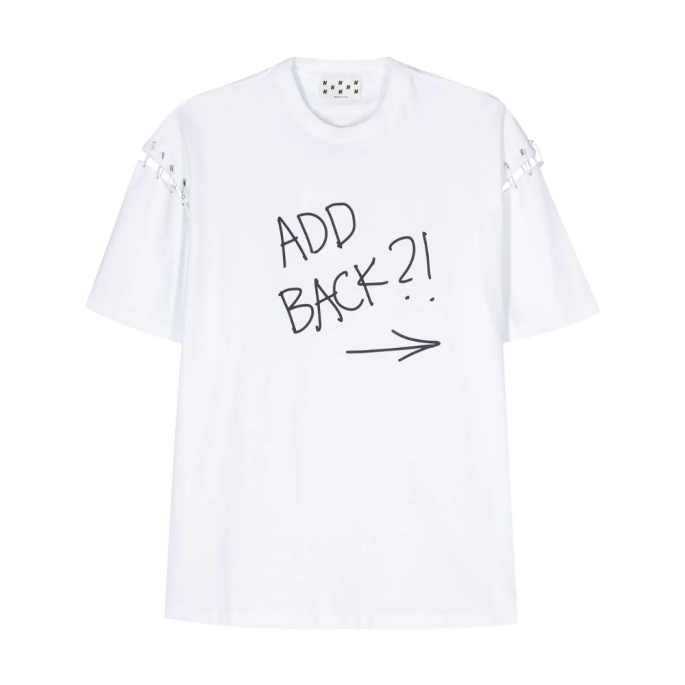 Avavav Uniek Broken T-shirt voor vrouwen White Dames