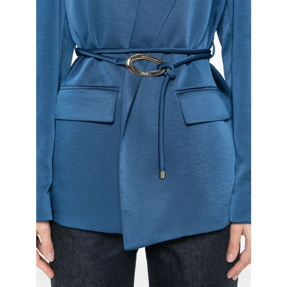 Liu Jo Blauwe jassen Dames Buitenkleding Blue Dames