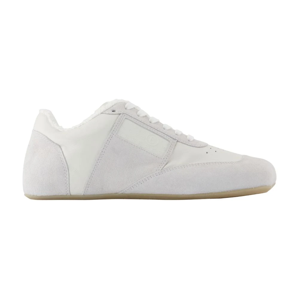 Mm6 Maison Margiela Men's White Anatomic Sneakers