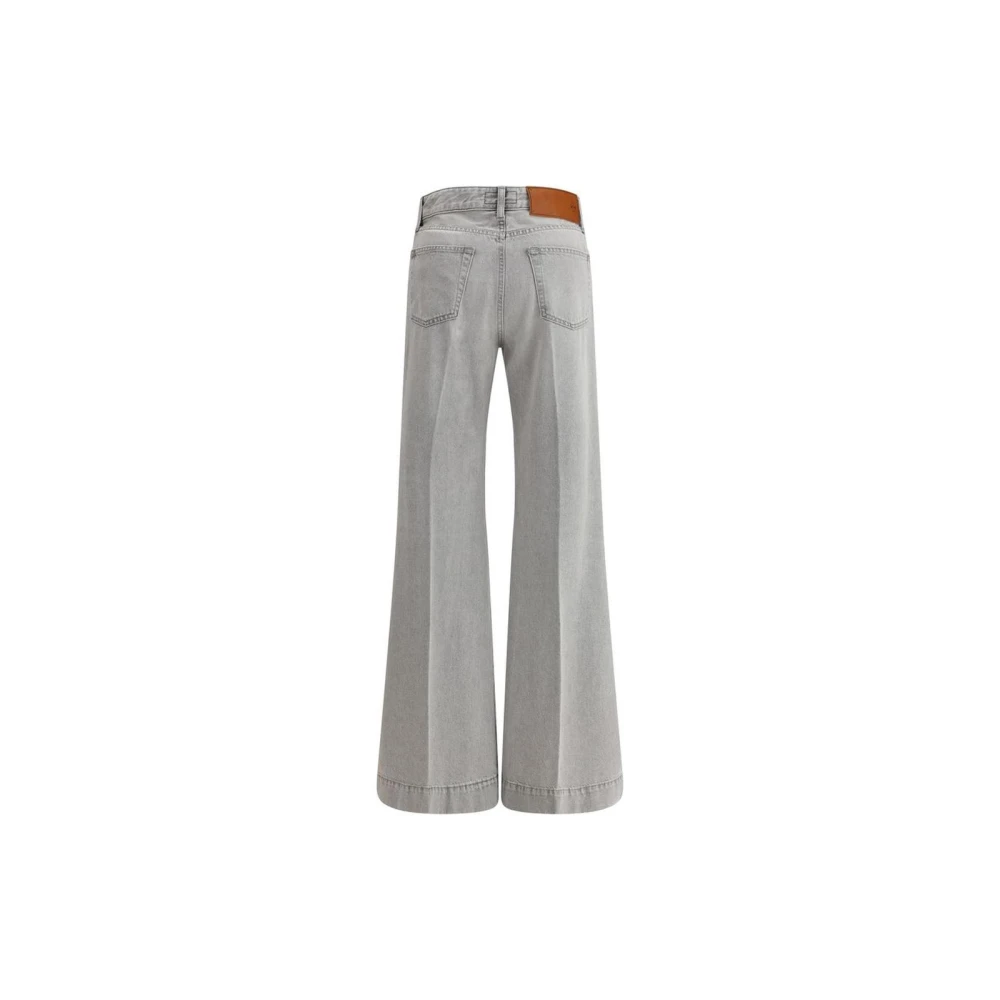 Jacob Cohën Iconische Geur Wide Leg Jeans Gray Dames