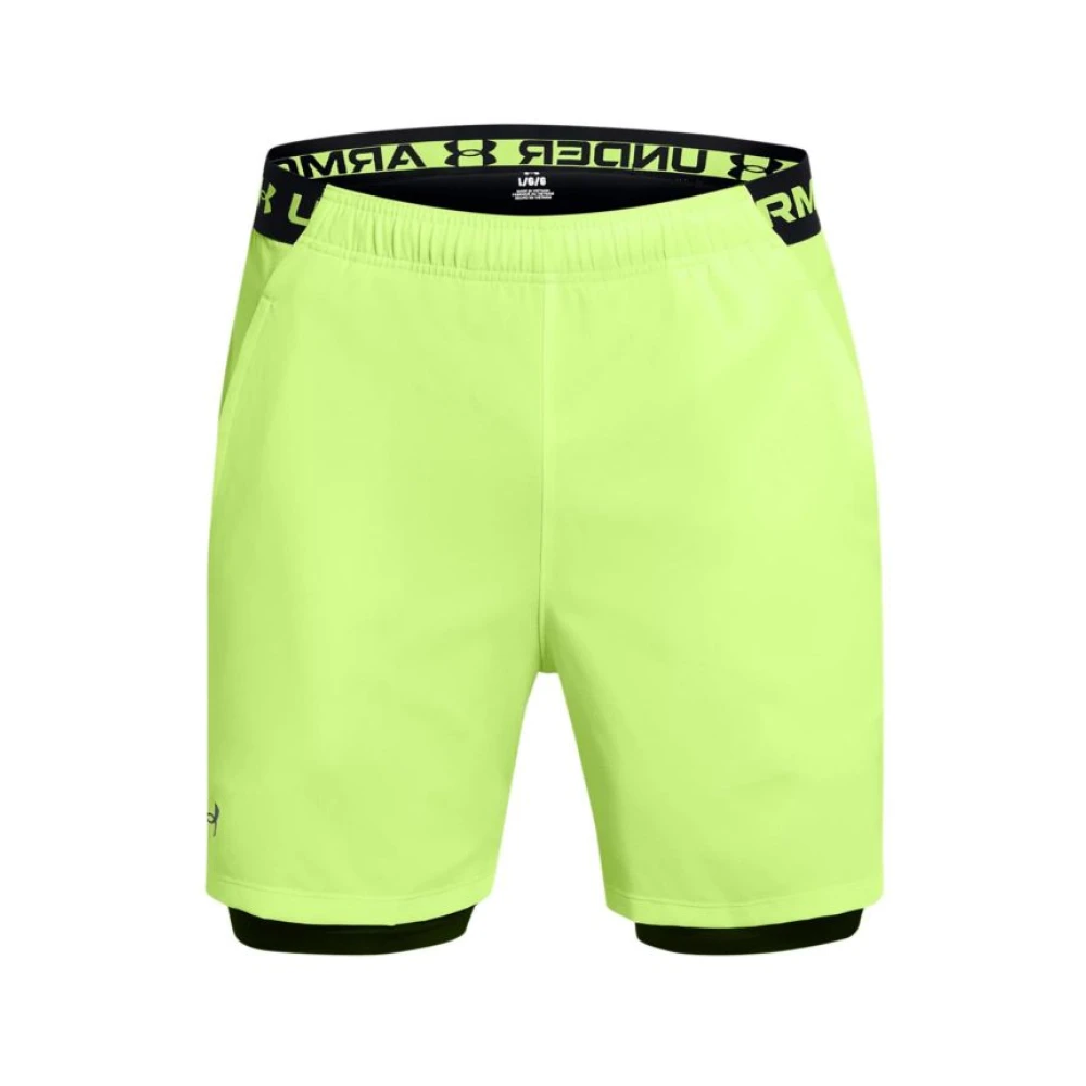 Under Armour Heren Logo Sport Shorts Green Heren