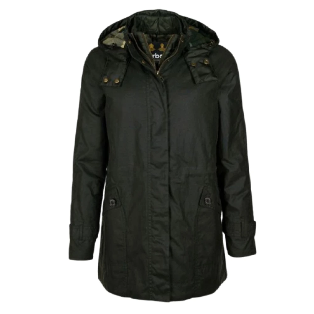 Barbour Waxjas voor buitenavonturen Black Dames