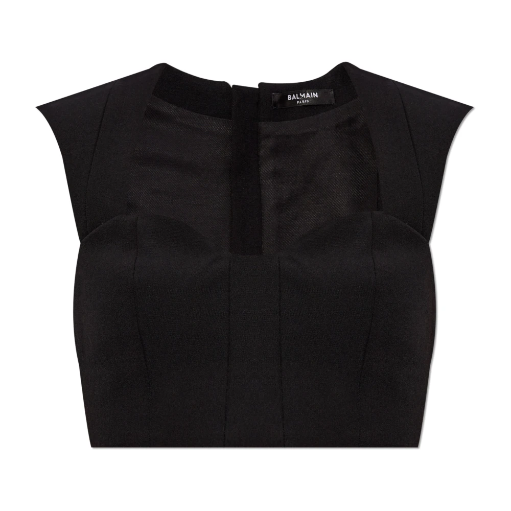 Balmain Wollen top Black Dames